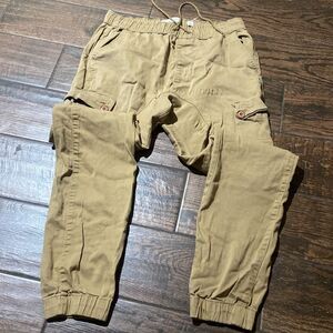 EVOLUTION IN DESIGN Men's Tan Cargo Pants Size XL